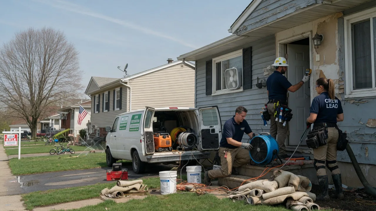 Flood Cleanup in Middlefield, OH near me